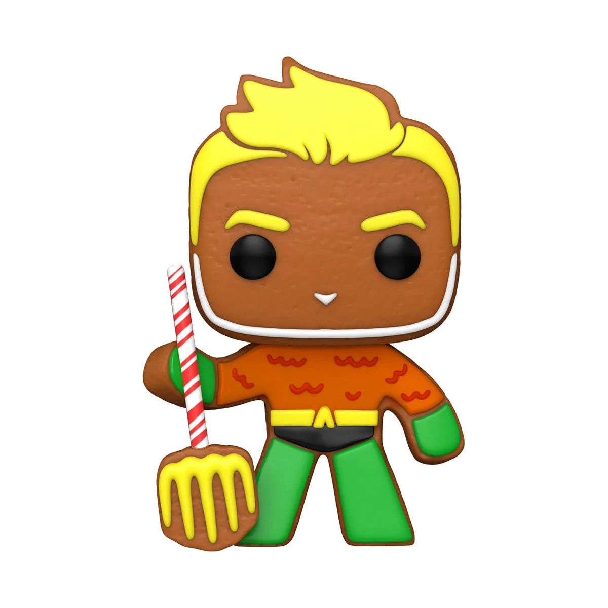 Gingerbread Aquaman Christmas Ornament - DC Holiday Decor for Tree, Gift, and Festive Party Decorations