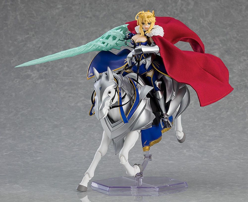 Fate/Grand Order Figma 568 DX Lancer/Altria Pendragon Action Figure - Collectible Anime Toy for Display & Cosplay | Perfect for Fans, Gift Giving & Home Decor