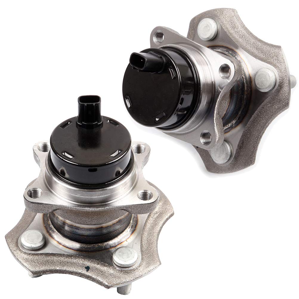 ROADFAR Wheel Bearing and Hub Assembly - Compatible with 2004-2006 Scion xB, 2000-2005 Toyota Echo Rear - Replacement Part 512209 (Set of 2) - Perfect for Smooth Ride and Vehicle Maintenance