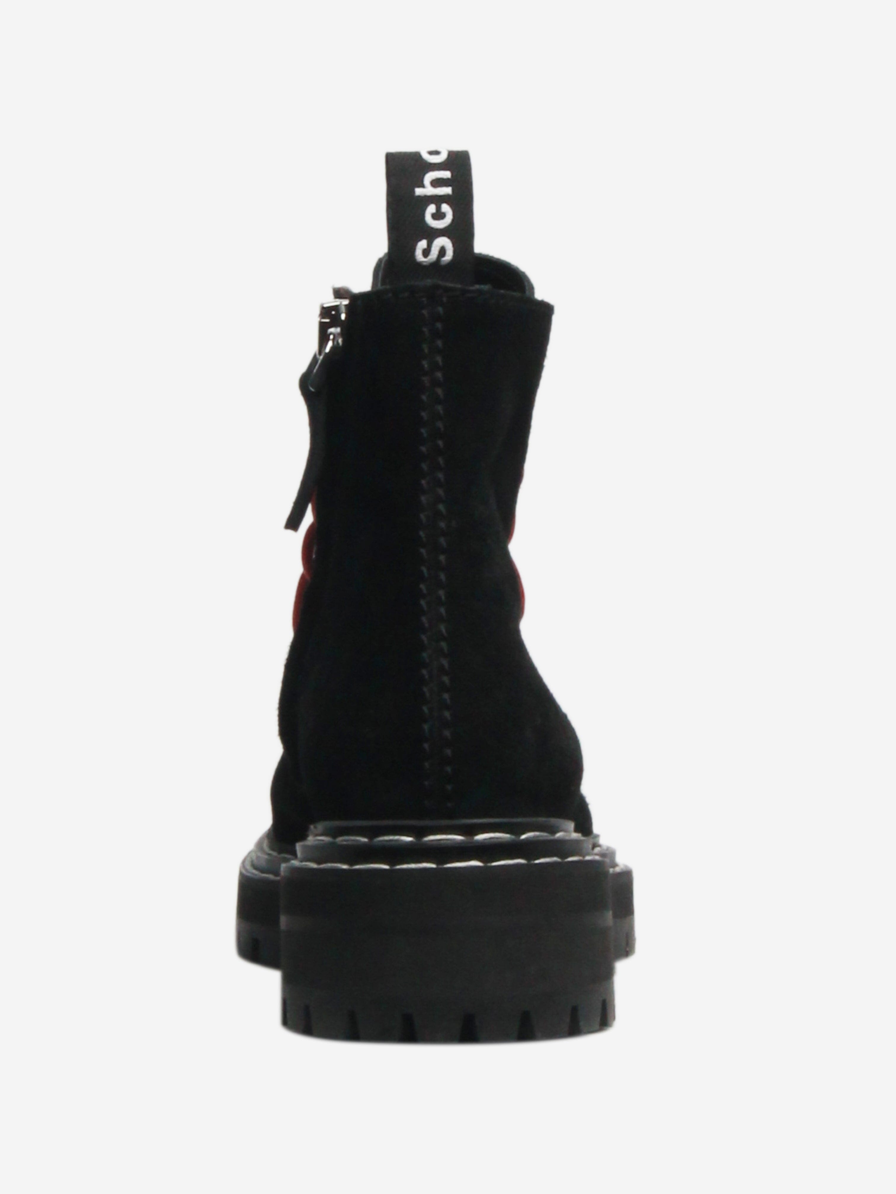 Stylish Black Suede Ankle Boots with Double Stitching - Women's Size EU 37.5 (US 7.5) - Perfect for Fall Fashion, Office Wear & Casual Outings