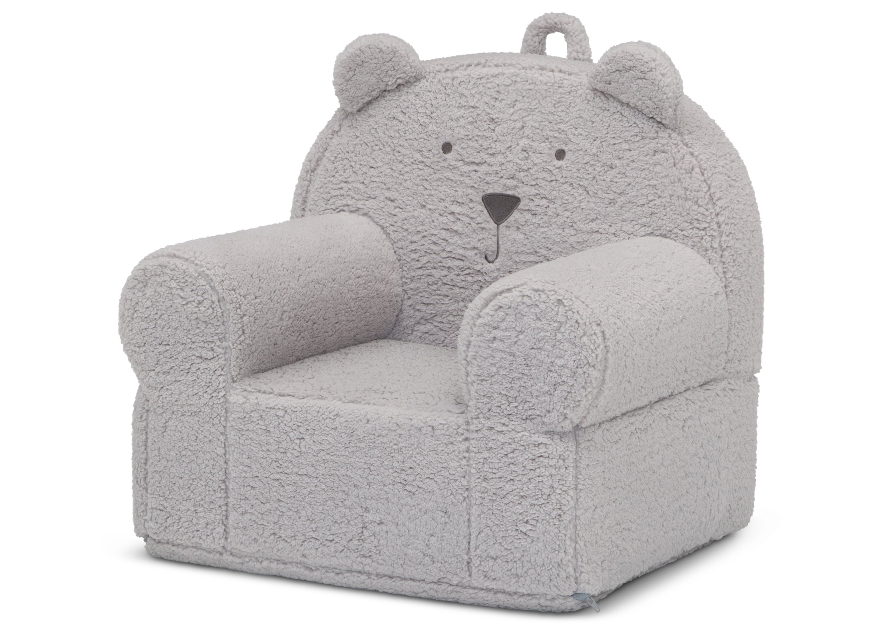 BabyGap Sherpa Bear Chair - Cozy Plush Kids Armchair for Nursery, Playroom & Bedroom - Soft & Warm Teddy Bear Design for Toddlers & Children