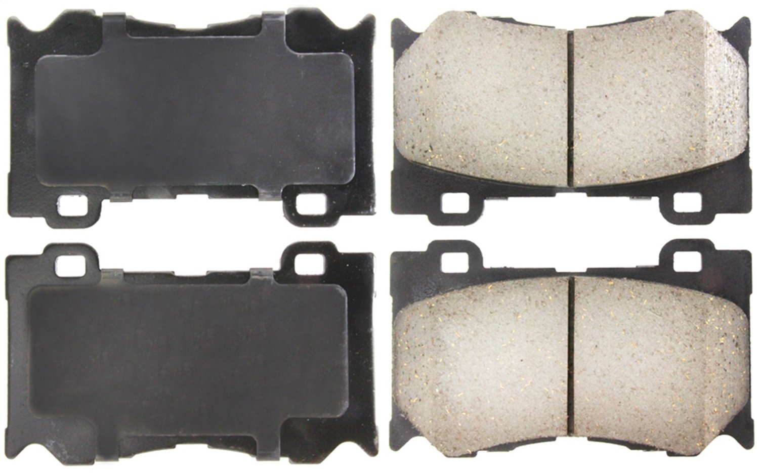 StopTech 308.13460 Front Street Brake Pads with Shims & Hardware - High-Performance Braking for Sedans, SUVs & Daily Commuting