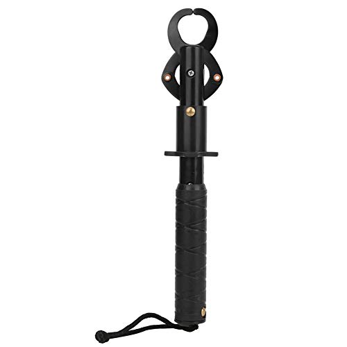 Heavy Duty Fish Gripper with Scale - 200G Adjustable Wristband, Non-Slip Handle for Stream, Wild, Sea & Pool Fishing - Perfect for Catch & Release, Measuring Fish Length & Weight