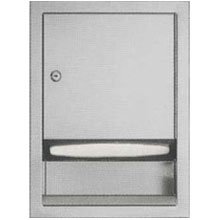 ASI - 10-0457-9 Traditional Paper Towel Dispenser for Restaurants, Offices & Commercial Kitchens - Heavy Duty Stainless Steel Hand Towel Holder