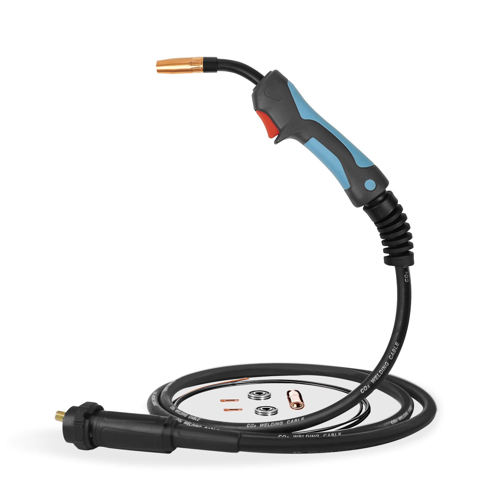 SSimder 15AK MIG Welding Torch Gun with Euro Connection - Professional Welding Tool for Metal Fabrication, Auto Repair & DIY Projects