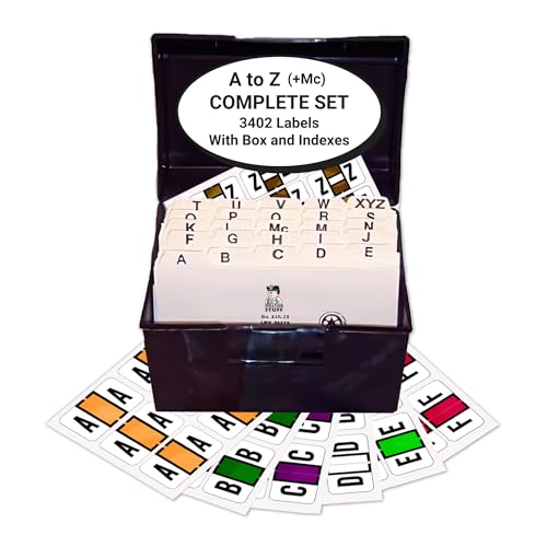 Set A-z, Complete With Filebox/Indexes