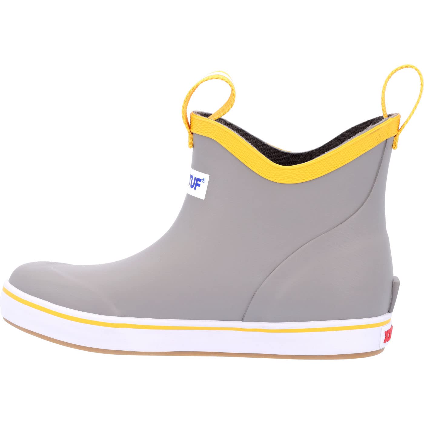 Xtratuf Kids Ankle Deck Boots - Waterproof Non-Slip Fishing & Outdoor Boots for Boys and Girls - Perfect for Beach, Rainy Days, and Outdoor Adventures
