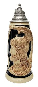 Authentic German Beer Steins - Handcrafted Limited Edition Collectible Drinking Mugs for Oktoberfest & Home Bar Decor - Perfect Gift for Beer Lovers & German Culture Enthusiasts