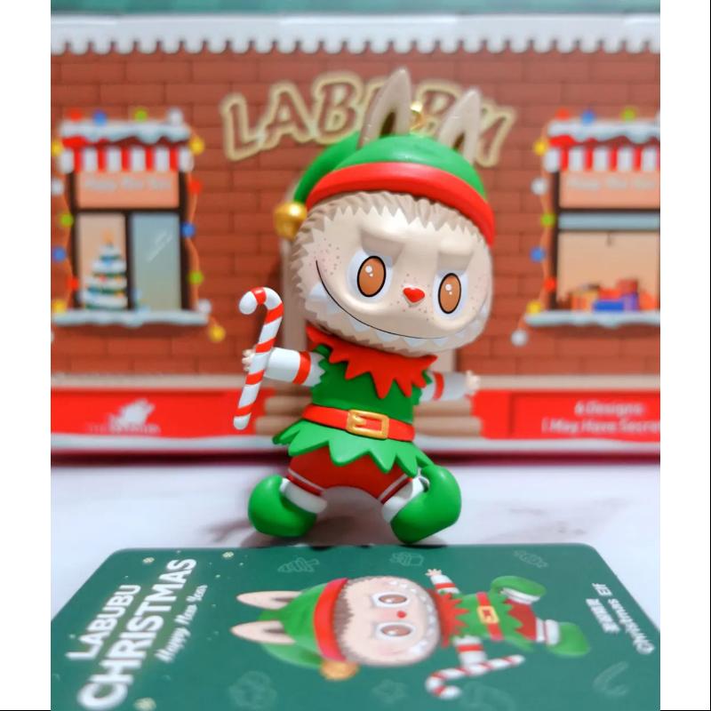 Labubu The Monsters Christmas 2020 Series - Christmas Elf Collectible Figure | Limited Edition Holiday Decor & Gift for Pop Vinyl Collectors | Perfect for Christmas Tree Ornaments, Shelf Displays & Gift Exchanges