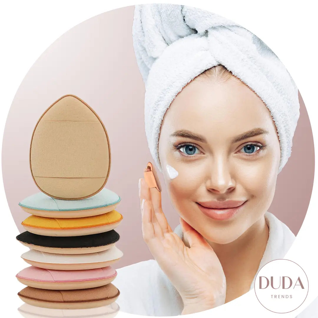 Mini Cushion Puff - Soft & Portable Makeup Sponge for Flawless Foundation Application | Perfect for Travel & On-the-Go Touch Ups