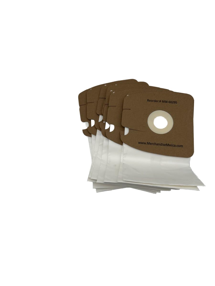 Eureka Mighty Mite 3670 & 3680 Vacuum Replacement Paper Bags - 10 Pack with 2 Motor Filters | Compatible with Eureka Canister Vacuums | Ideal for Home Cleaning, Pet Hair Removal & Allergen Control