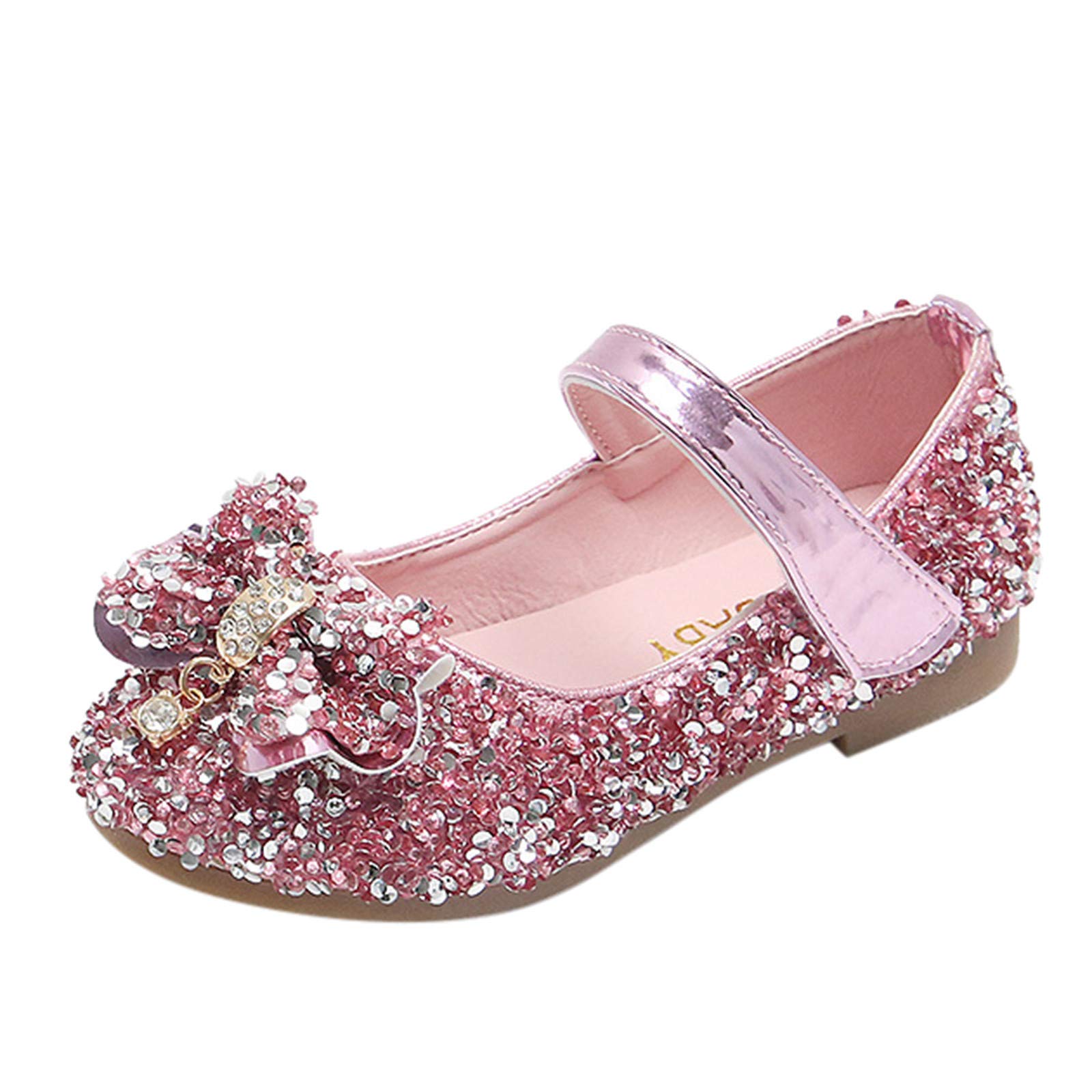 Lkymera Baby Sneakers for Girls - Non-Slip Toddler Shoes for Play & Party