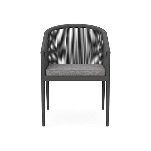 Catalina Outdoor Dining Chair - Weather-Resistant Patio Furniture for Garden, Poolside, and Backyard Relaxation