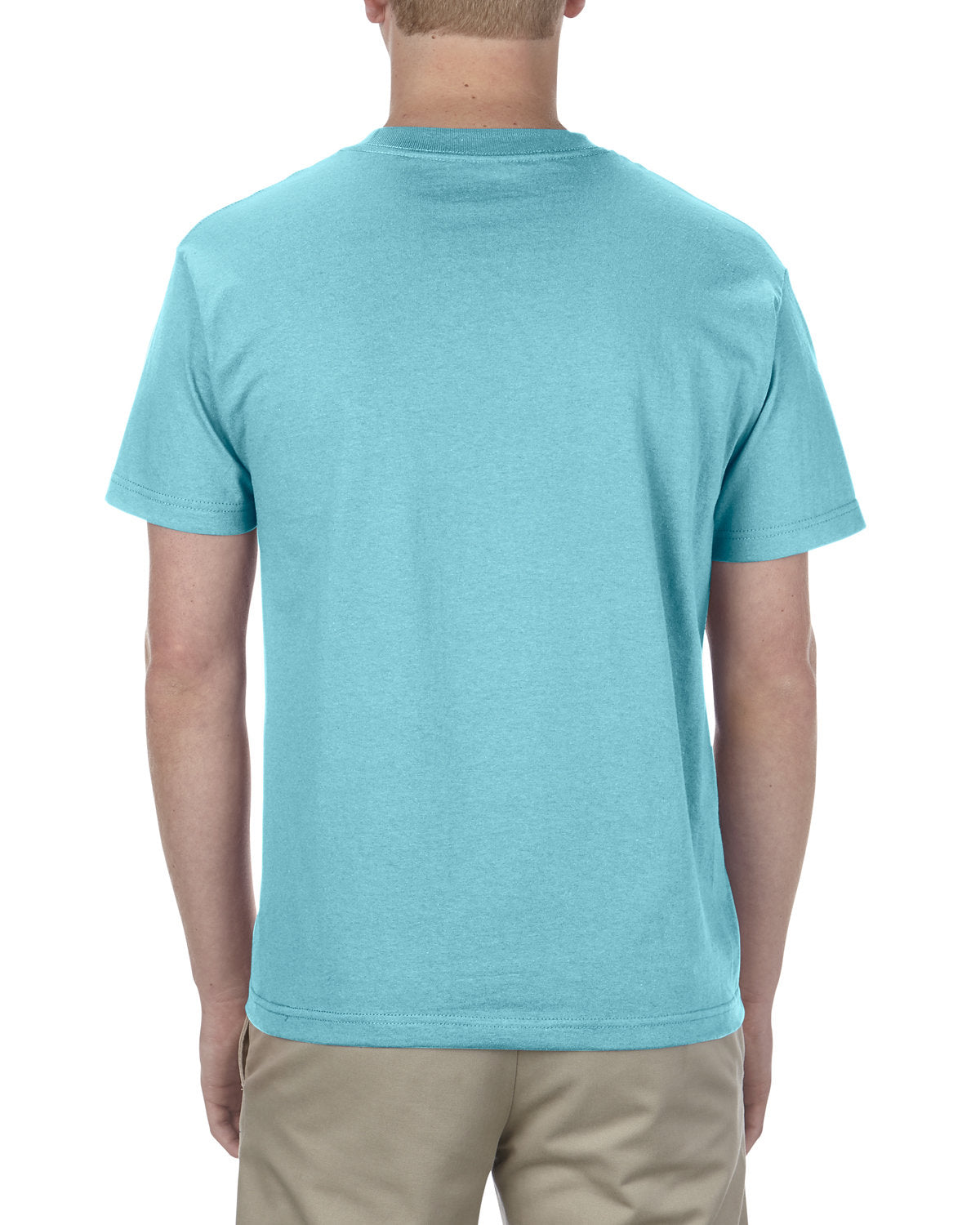 Alstyle AL1301 Men's & Women's 6.0 oz 100% Cotton Crew Neck T-Shirt - Soft Comfortable Basic Tee for Casual Wear, Gym, Workout & Everyday Use