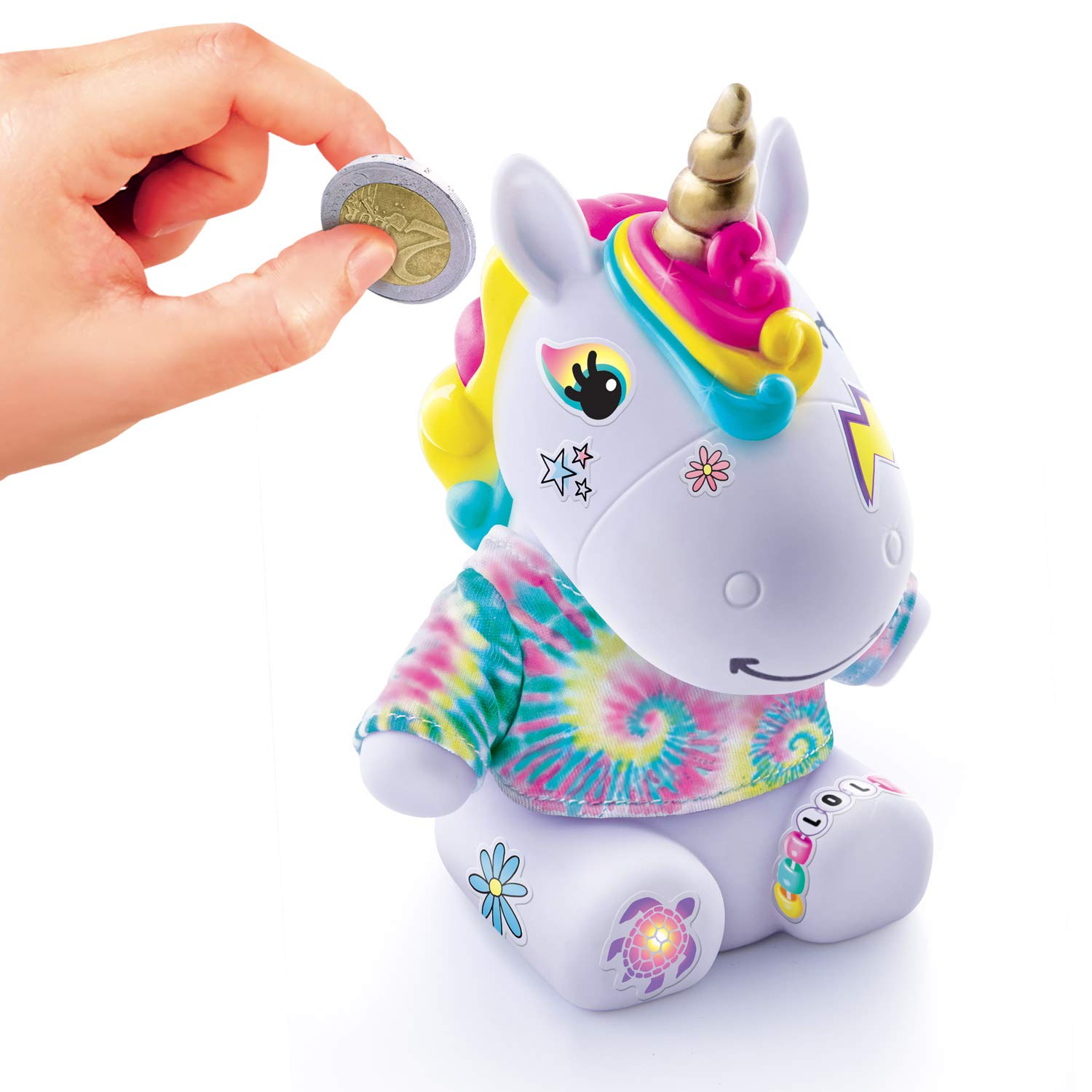 Canal Toys Unicorn Tie Dye Decorating Kit for Kids - DIY Arts and Crafts Activity for Birthday Parties & Creative Play