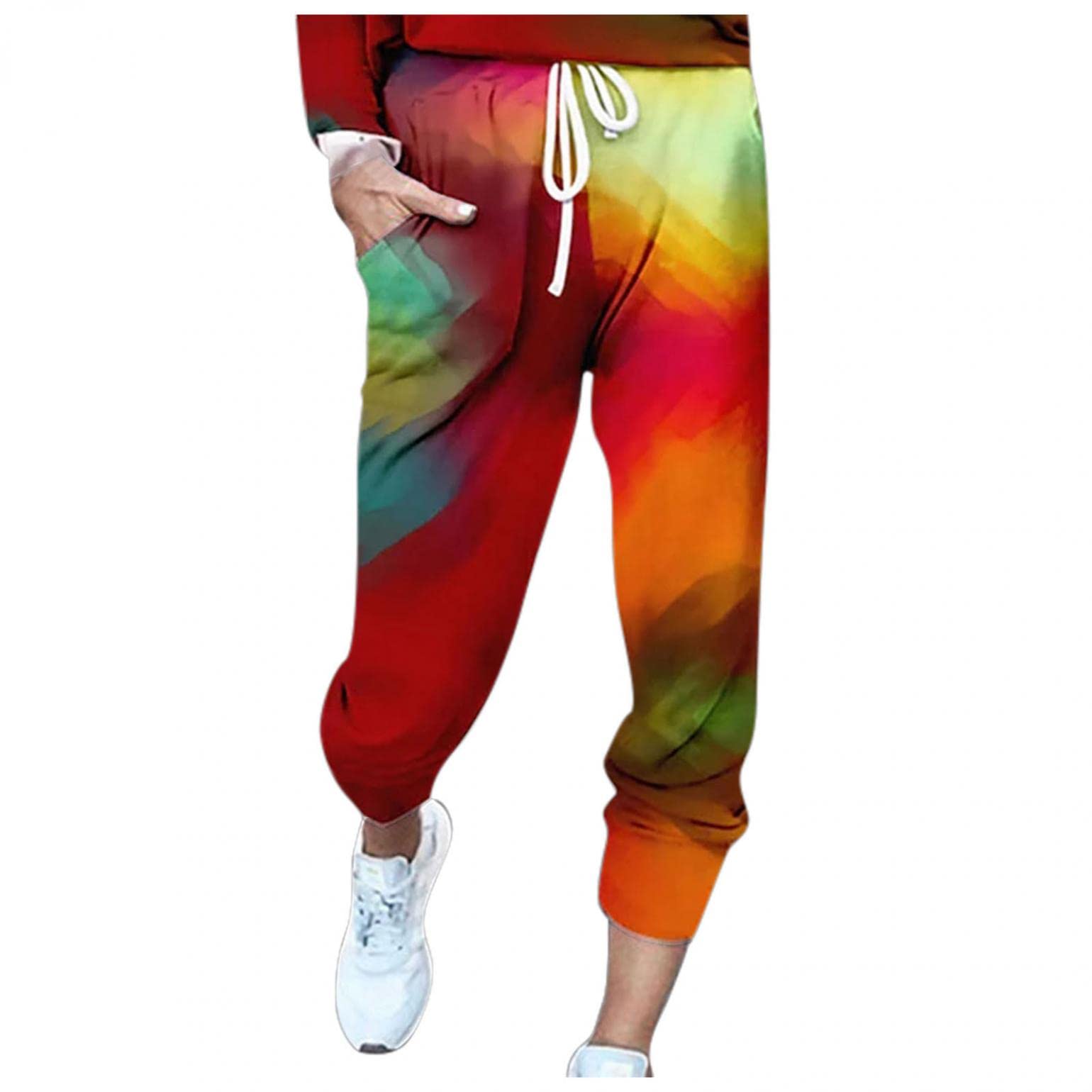 Women's Baggy Sweatpants - Loose Yoga Pants with Pockets for Workout, Jogging & Lounge Wear | Comfortable Casual Sports Pants for Women | Perfect for Gym, Running, Travel & Relaxing at Home