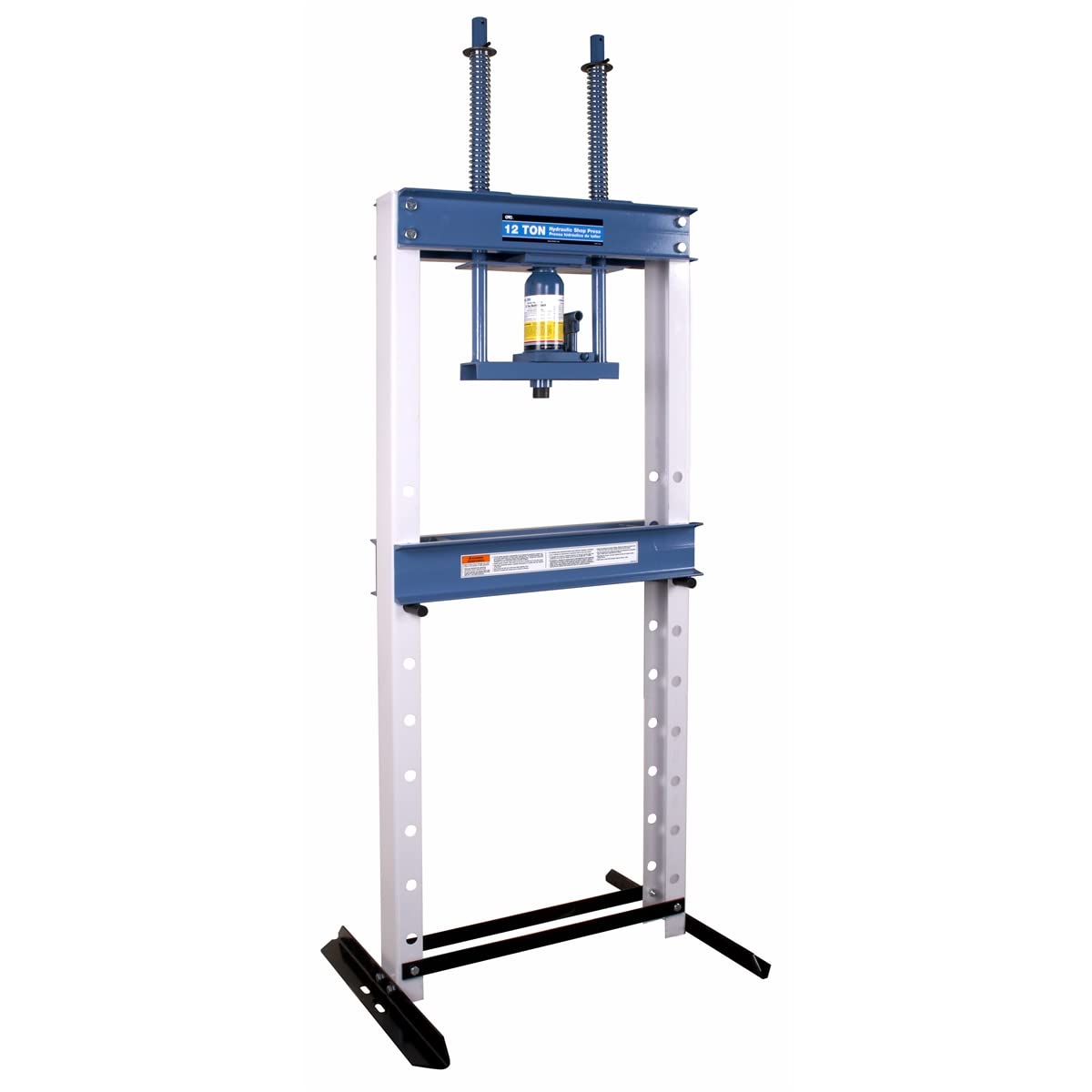 12-Ton Hydraulic Bottle Jack Press - Heavy Duty OTC 1823A Shop Press for Automotive Repair, Metalworking & Home Garage Use