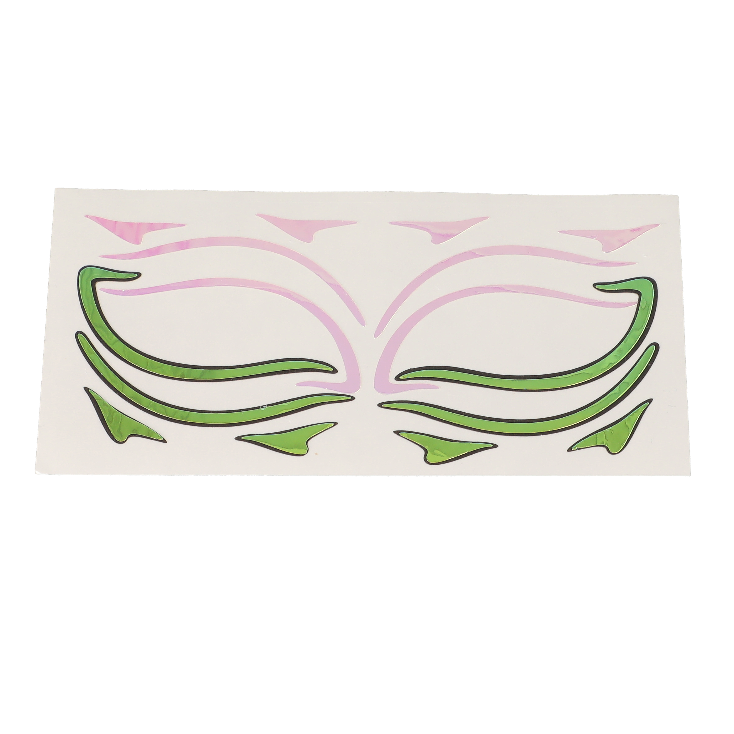 Rave Waves Face Lace by Phyllis Cohen - Glamorous Festival Face Jewelry for EDM Concerts & Costume Parties
