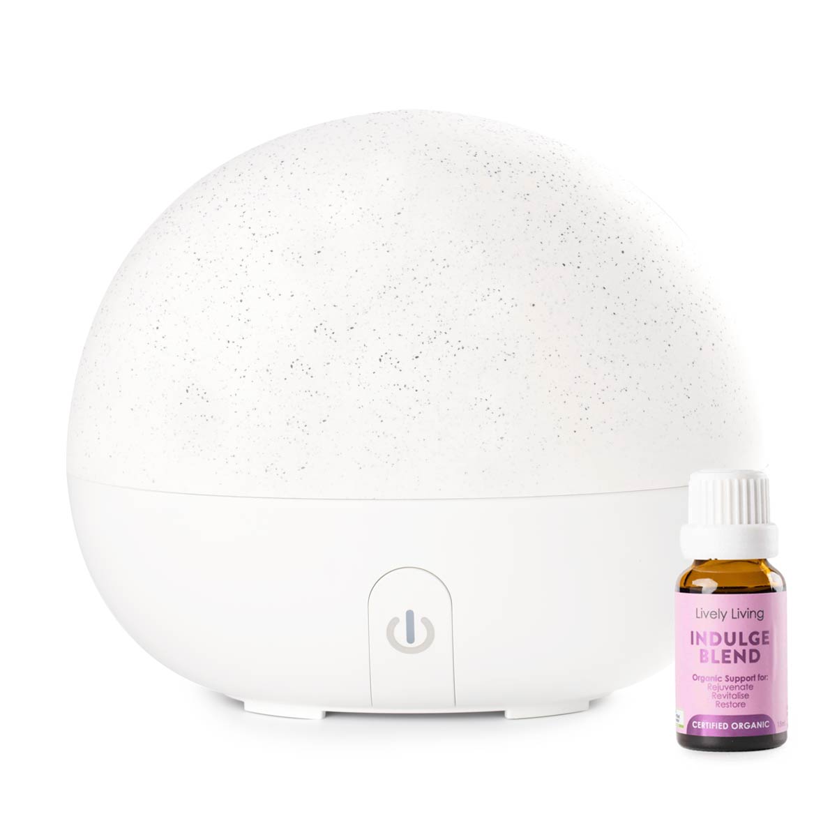 Aroma Luna Essential Oil Diffuser with 7 LED Color Changing Lights - Perfect for Home, Office, Yoga & Meditation Relaxation