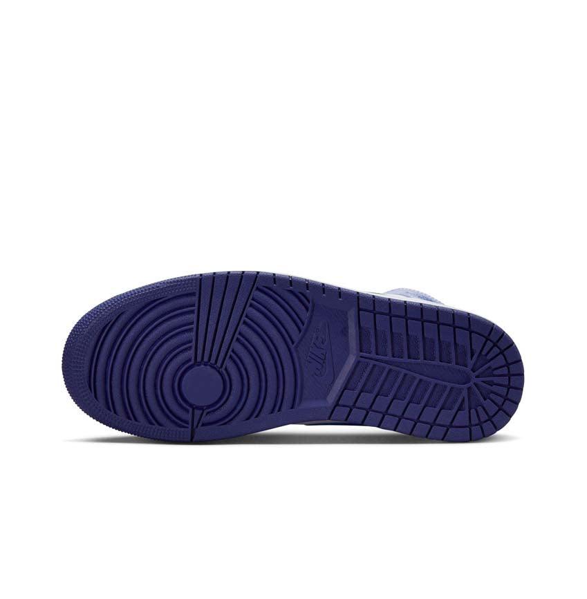 Air Jordan 1 Mid 'Sky J Purple' Basketball Shoes for Men - Stylish Purple & White Sneakers for Casual Wear, Street Fashion & Sports Performance