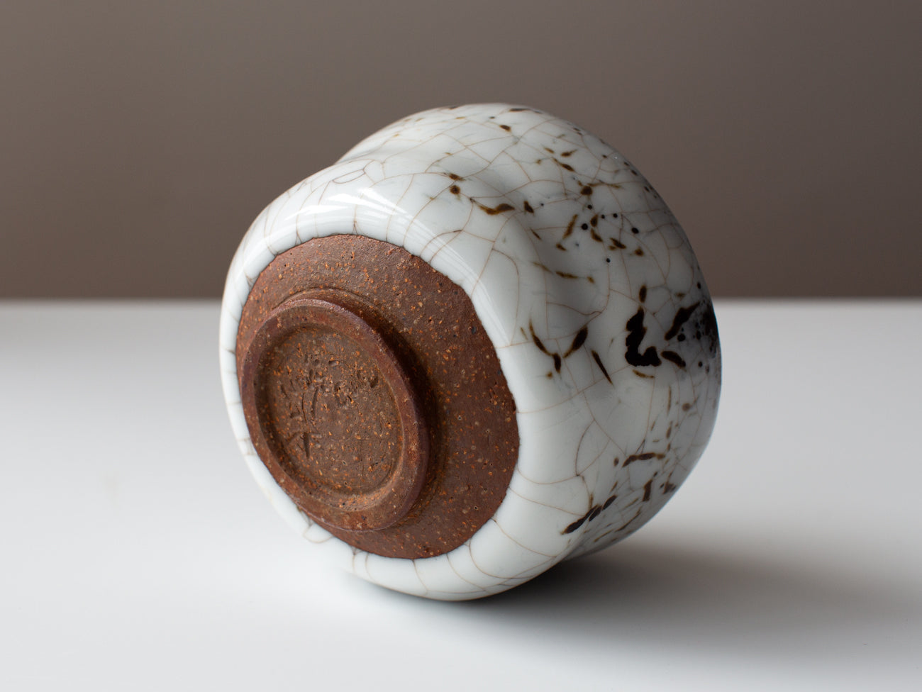 Handmade Japanese Cuneiform Chawan Tea Bowl - Authentic Matcha Ceremony Cup for Traditional Tea Drinking & Zen Meditation