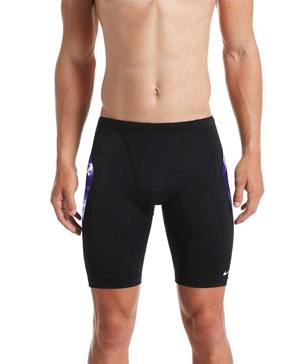Nike Men's Hydrastrong Lightning Jammer Swim Trunks - Quick-Dry Swim Shorts for Men with UPF 50+ Sun Protection - Perfect for Beach, Pool, and Water Sports Activities