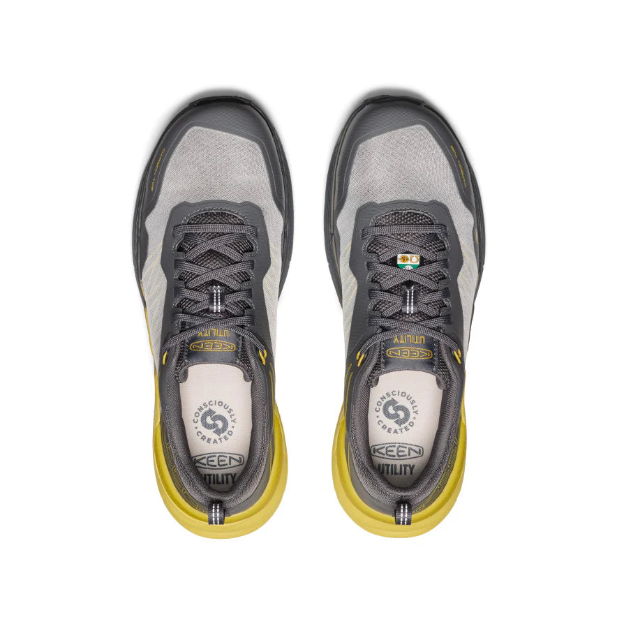 KEEN Men's CSA Speedworks Work Sneaker with Carbon Toe - Safety Shoes for Construction, Warehouse & Industrial Work (Model 1030995) | Slip-Resistant & Comfortable for Long Shifts