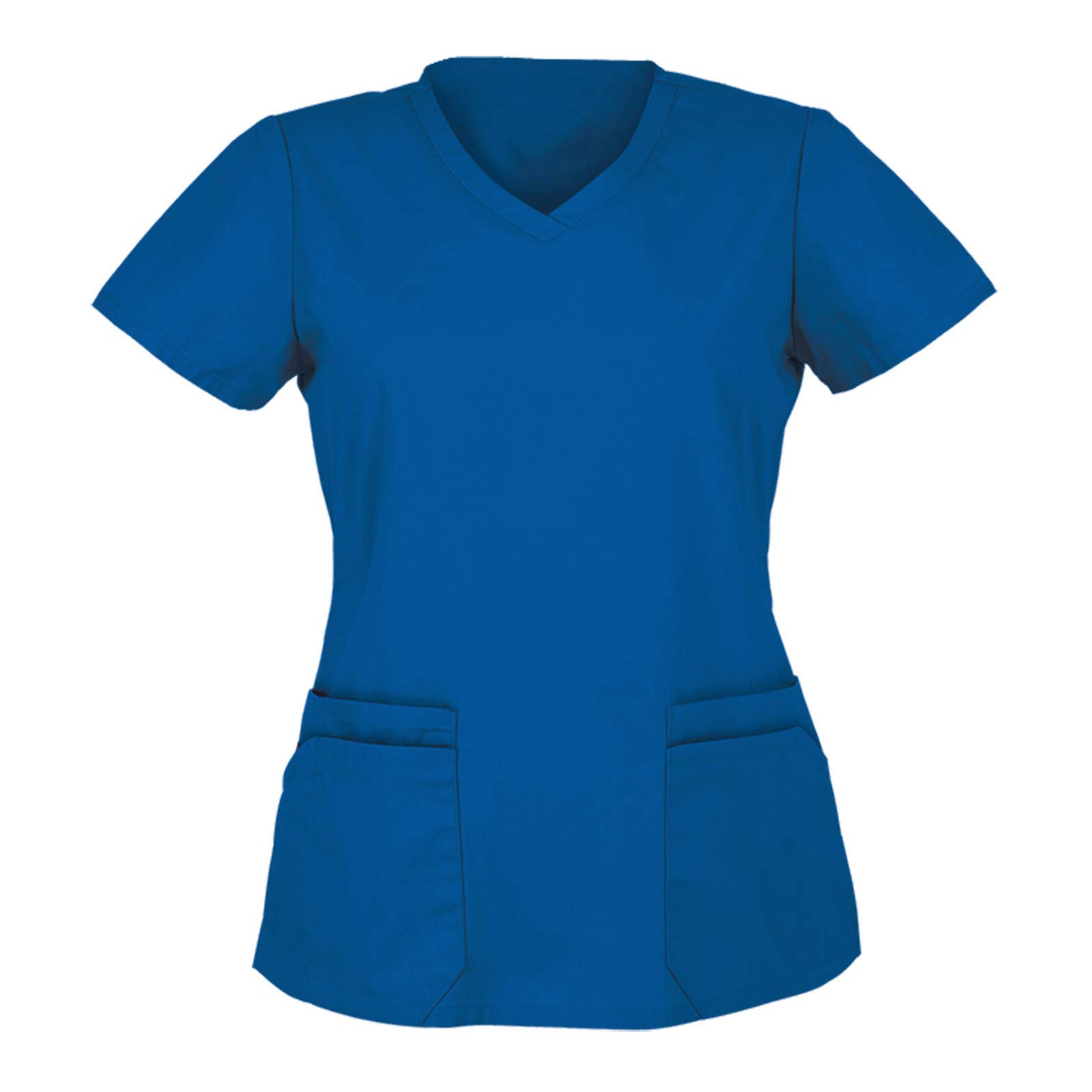Plus Size Women's Short Sleeve V-Neck T-Shirts - Soft Casual Holiday & Work Tops with Cute Prints & Solid Colors | Perfect for Office, Vacation & Everyday Wear