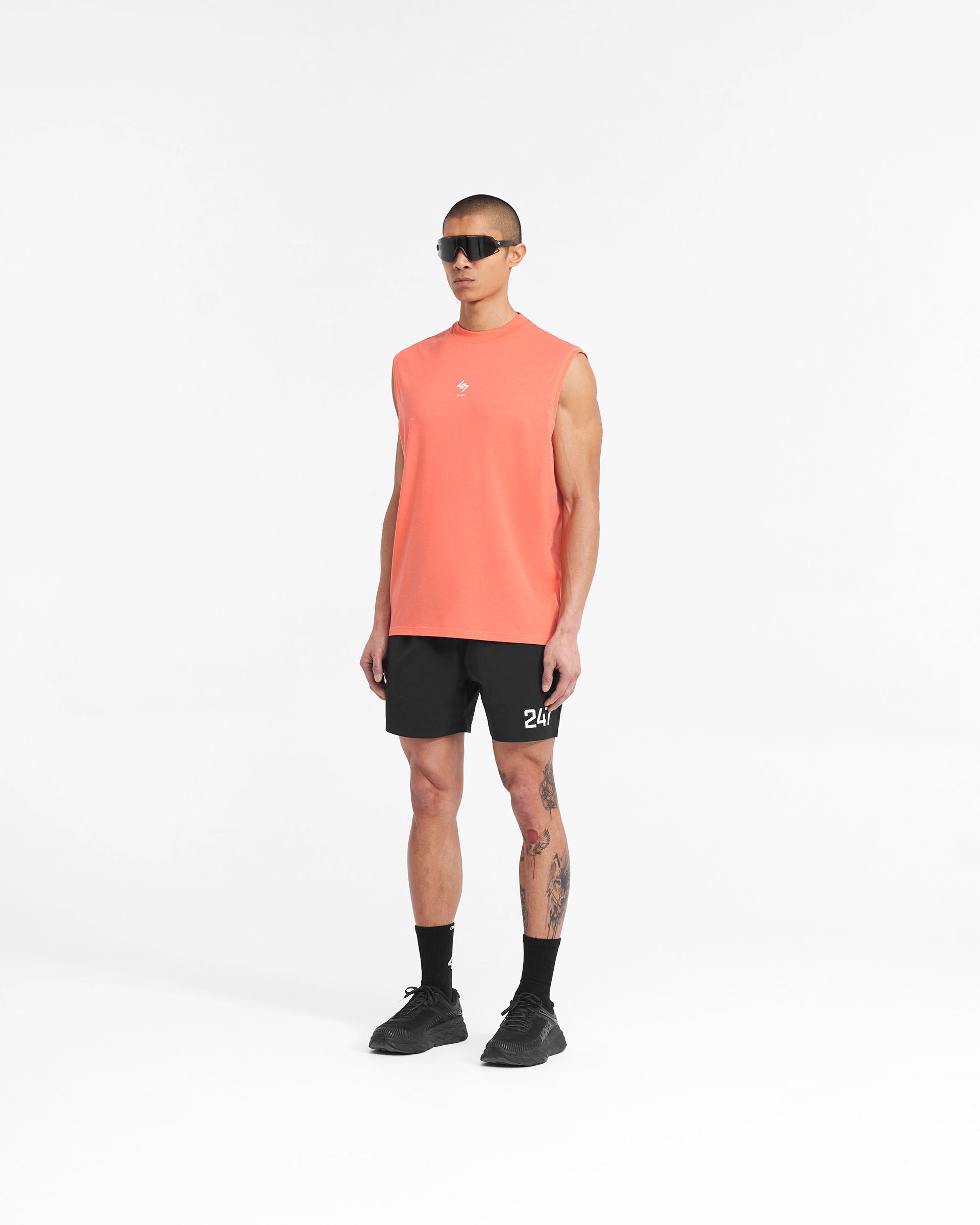 247 Fused Shorts for Men - Comfortable & Breathable Workout Running Gym Shorts - Black - Perfect for Training, Jogging & Casual Wear