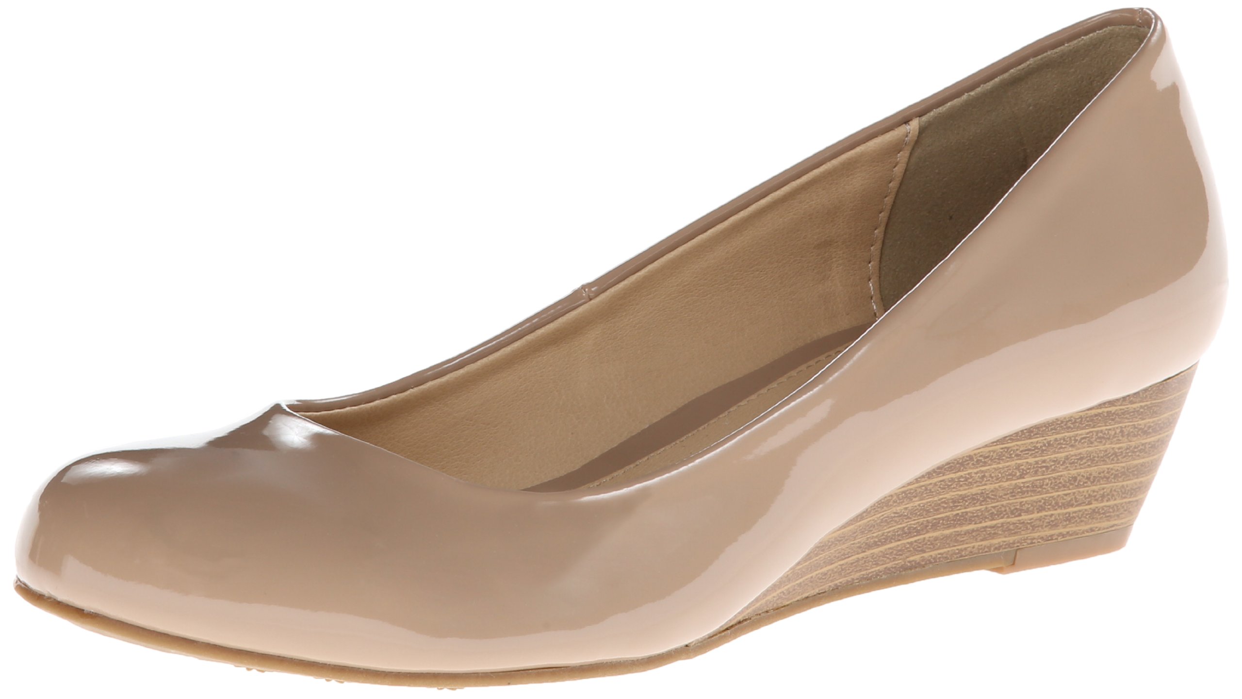 CL by Chinese Laundry Women's Marcie Wedge Pump - Comfortable Heels for Work, Party & Date Night | Stylish Open Toe Sandals with Cushioned Insole | Perfect for Office, Wedding & Summer Outfits