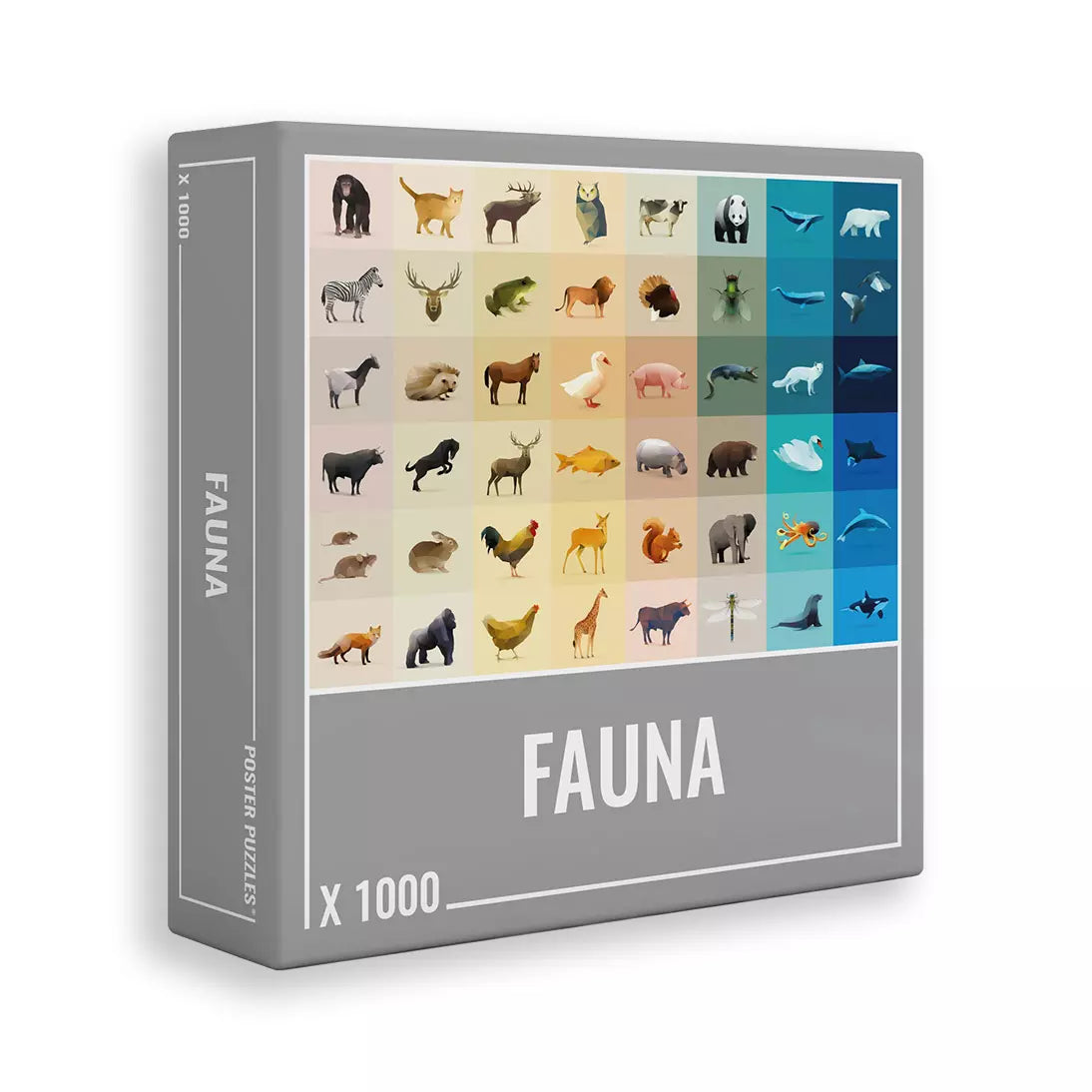 Fauna 1000 Piece Jigsaw Puzzle - Challenging Animal-Themed Puzzle for Adults & Families | Perfect for Game Nights, Stress Relief & Home Decor