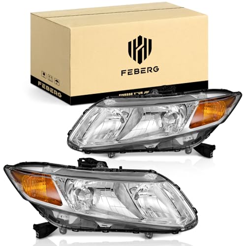 Clear Lens I Chrome Housing I Amber Reflector
