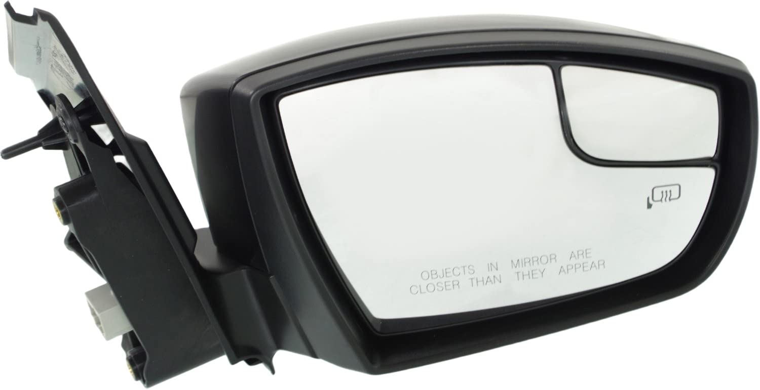 2013-2016 Ford Escape Passenger Side Heated Power Glass Mirror Replacement - Garage-Pro OEM Compatible Mirror for Enhanced Visibility & Safety - Perfect for Winter Driving, Parking Assistance & Blind Spot Monitoring