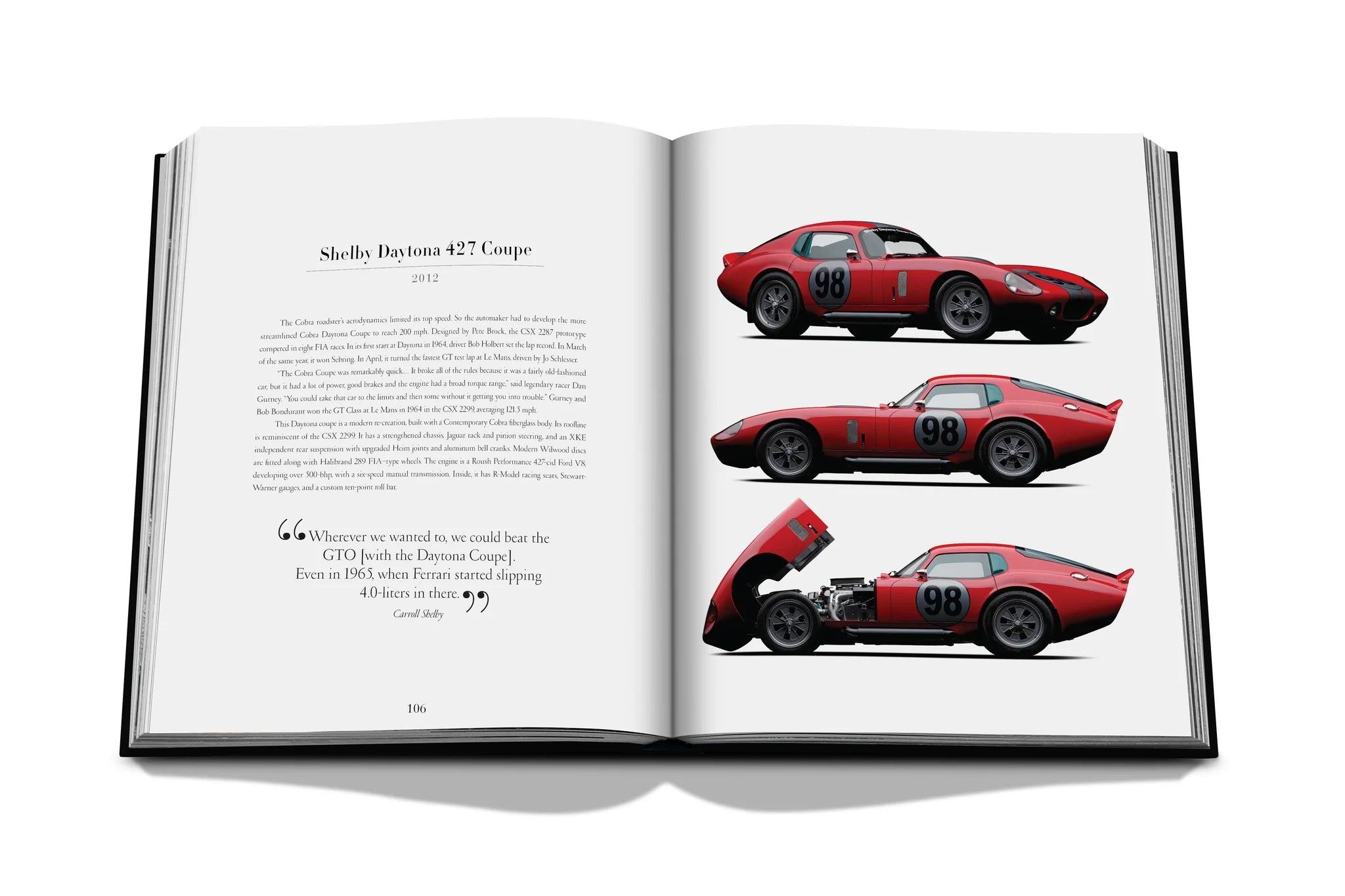 Assouline Iconic: Art, Design, Advertising & Automobile - Luxury Coffee Table Book for Car Enthusiasts & Interior Designers | Perfect for Home Decor, Office Display & Gift Giving