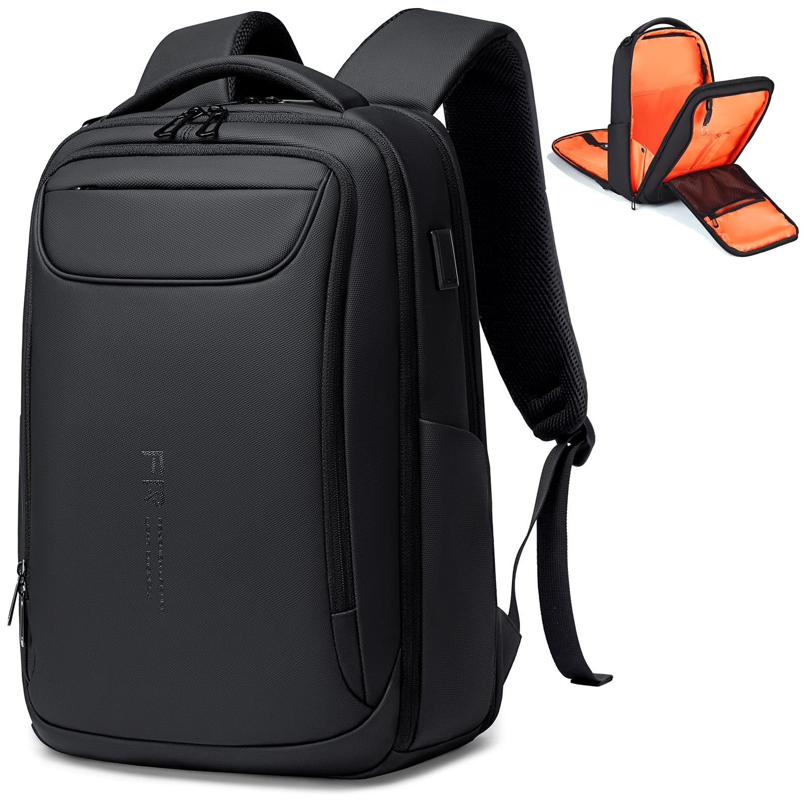 FENRUIEN Waterproof Business Backpack for Men - 15.6
