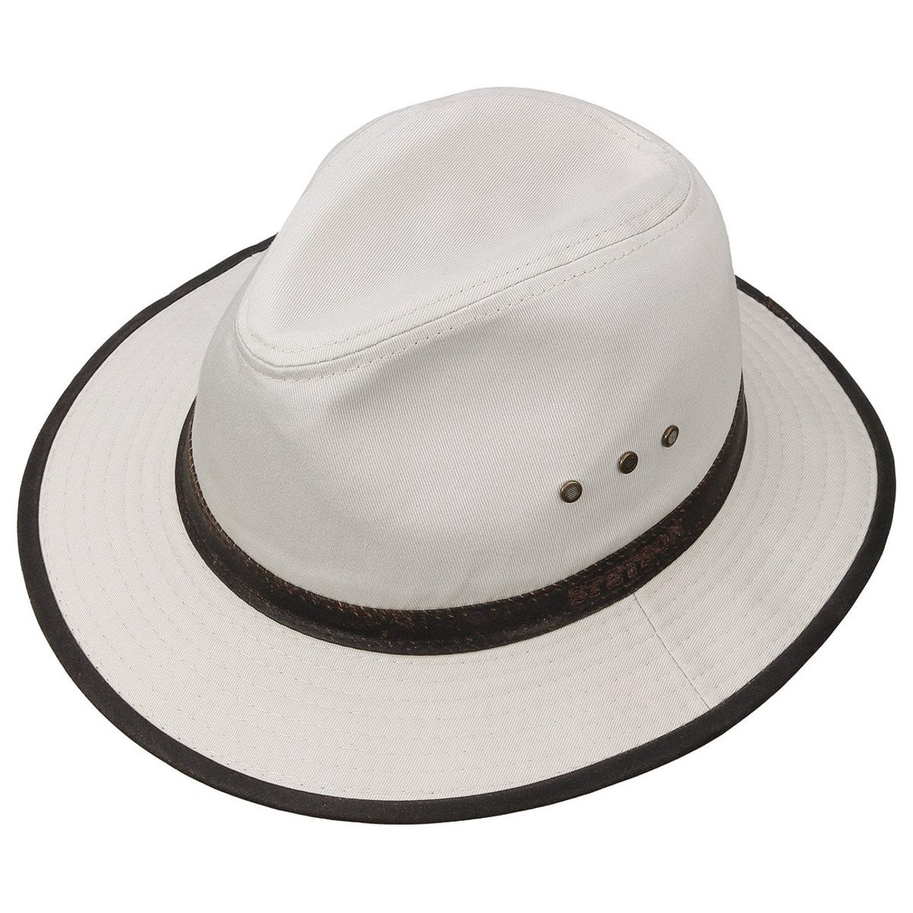 Stetson Ava Cotton Outdoor Hat - Sun Protection Wide Brim Hat for Women, Perfect for Beach, Hiking, and Summer Outdoor Activities