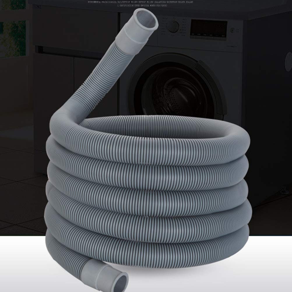 Universal Washer Inlet Hose Connector - Flexible Long Washer Drain Hose Replacement for Dishwasher & Washing Machine - Water Supply & Drainage Solution for Home Laundry & Kitchen Use