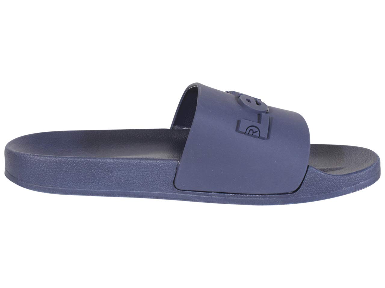 Levi's 3D Slides Navy Monochrome Men's Levis Logo Sandals Size 13 - Comfortable Beach Slides for Men, Perfect for Pool, Vacation and Summer Outdoor Activities