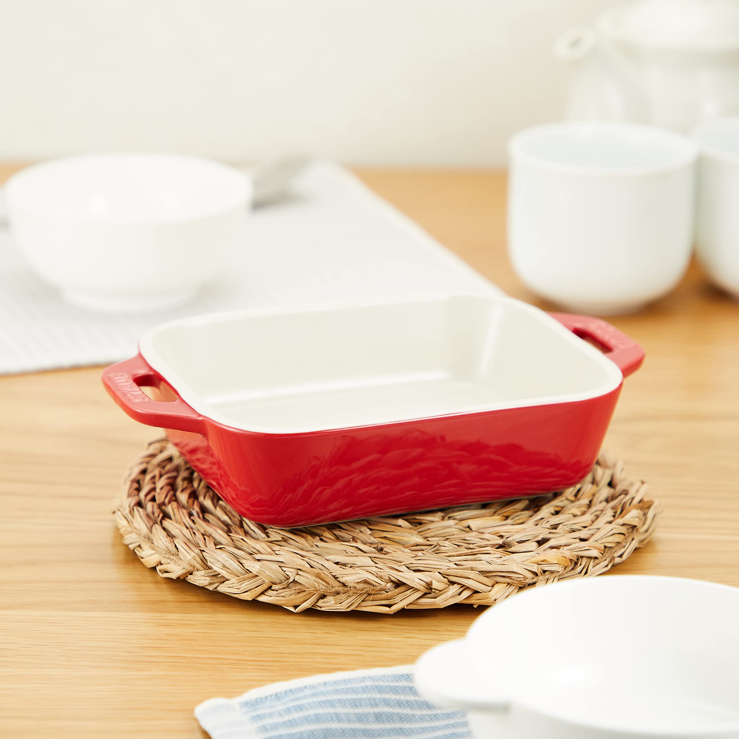 STAUB Ceramic Au Gratin Dish 5.5x4.3