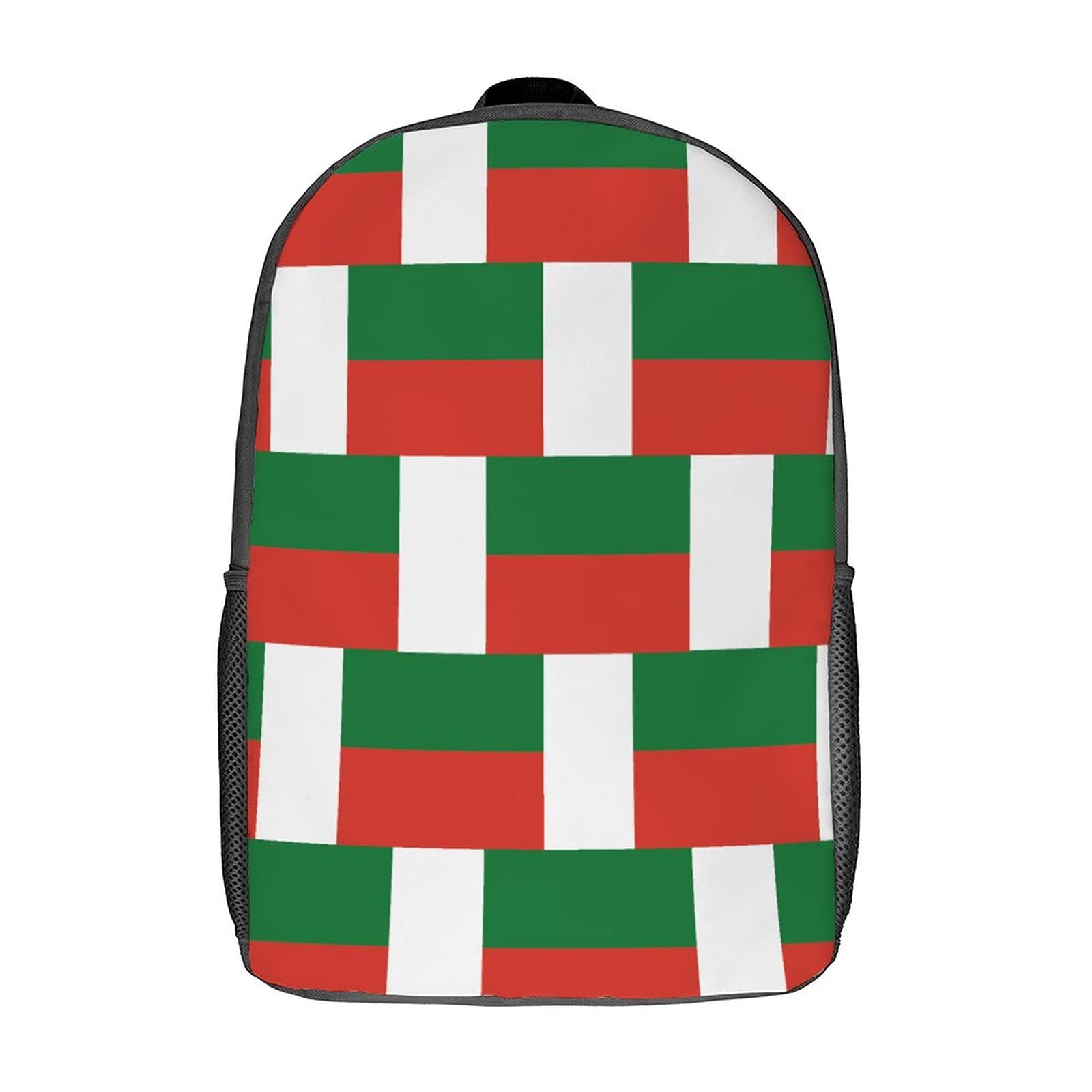 17 Inch Madagascar Flag Backpack - Durable Unisex Outdoor Sports Bag for Work, School & Travel | Water-Resistant & Wear-Resistant Design