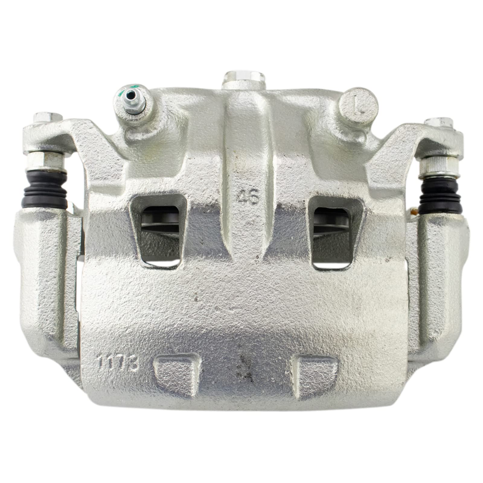 TRQ Front Left Brake Caliper with Bracket - Compatible with 2005-2021 Nissan Frontier, 2005-2012 Nissan Pathfinder, 2005-2015 Nissan Xterra - Perfect for DIY Brake Repair & Vehicle Maintenance