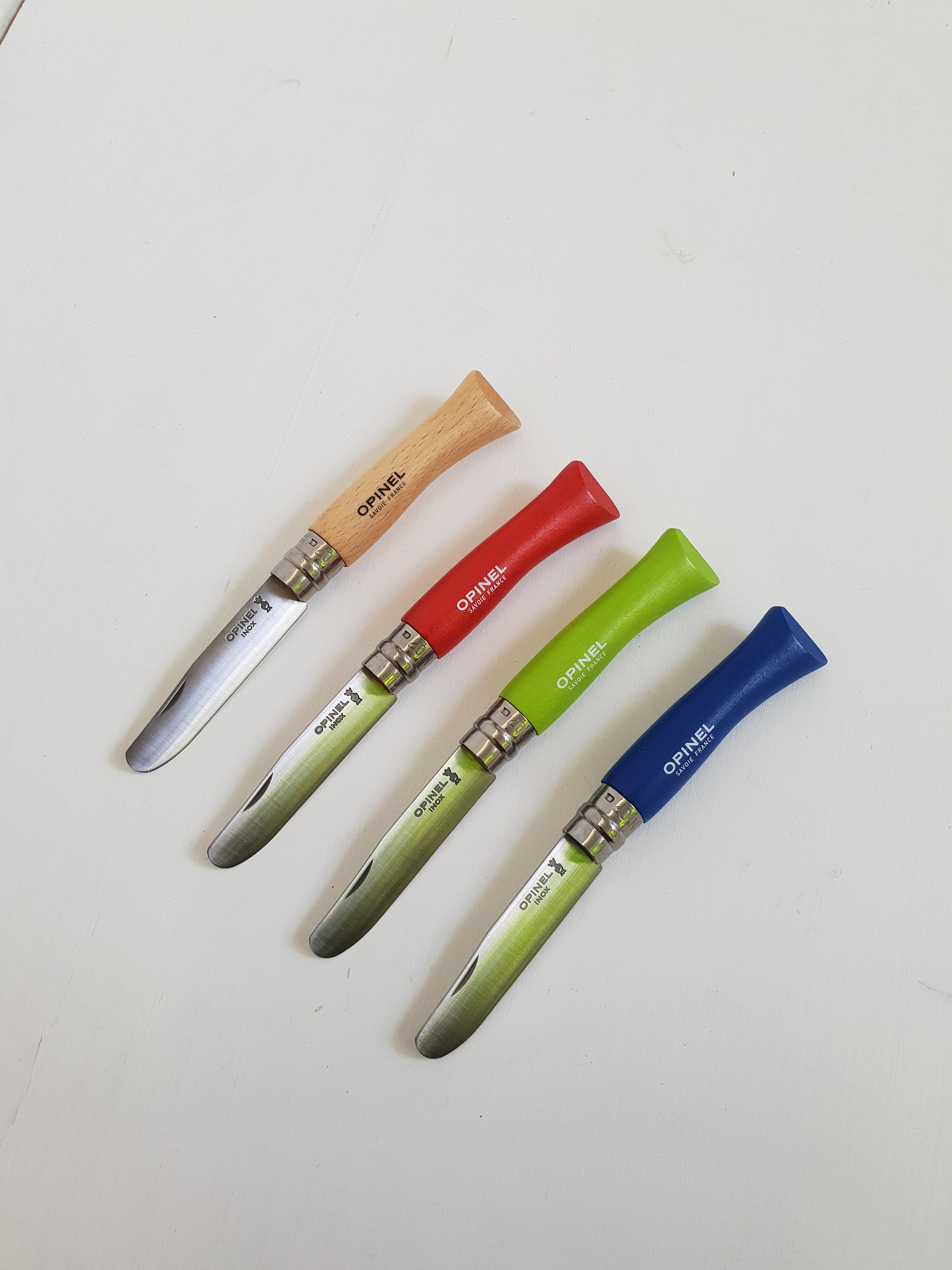 My First Opinel Kids Outdoor Whittling & Picnic Knife - Safe Wood Carving Tool for Camping, Hiking & Backyard Adventures