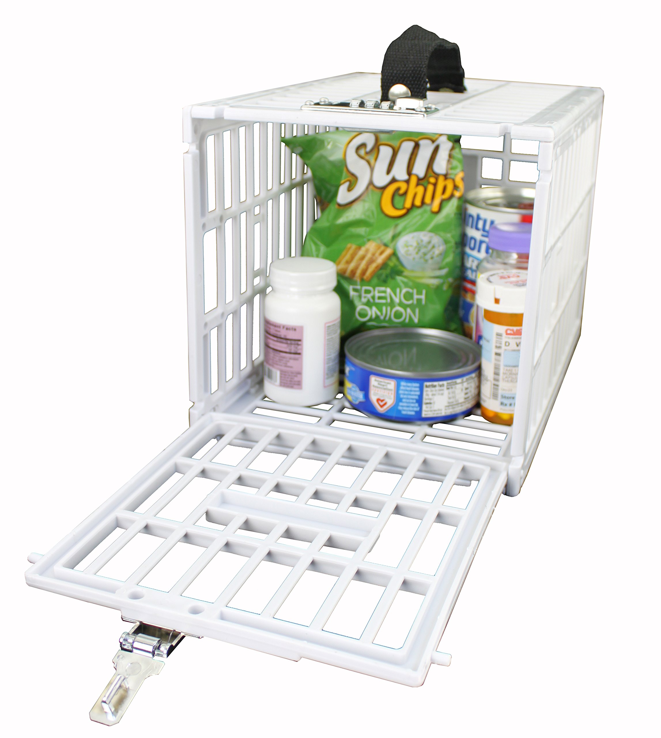 5-Star Fridge Safe Box Locker - Secure Food Storage Container for Refrigerator | Perfect for Offices, Dorms & Travel | BPA-Free & Leakproof Design