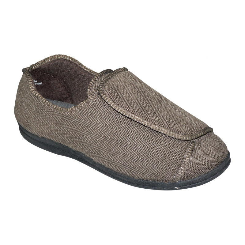 Diabetic Slippers for Men with Velcro Straps - Comfortable & Adjustable Footwear for Diabetics - Ideal for Home, Office & Indoor Use
