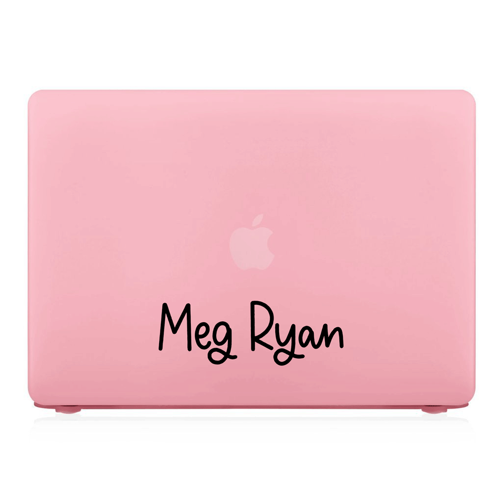 Durable MacBook Hardshell Case with Cute Signature Design - Perfect for Work, School & Travel Protection
