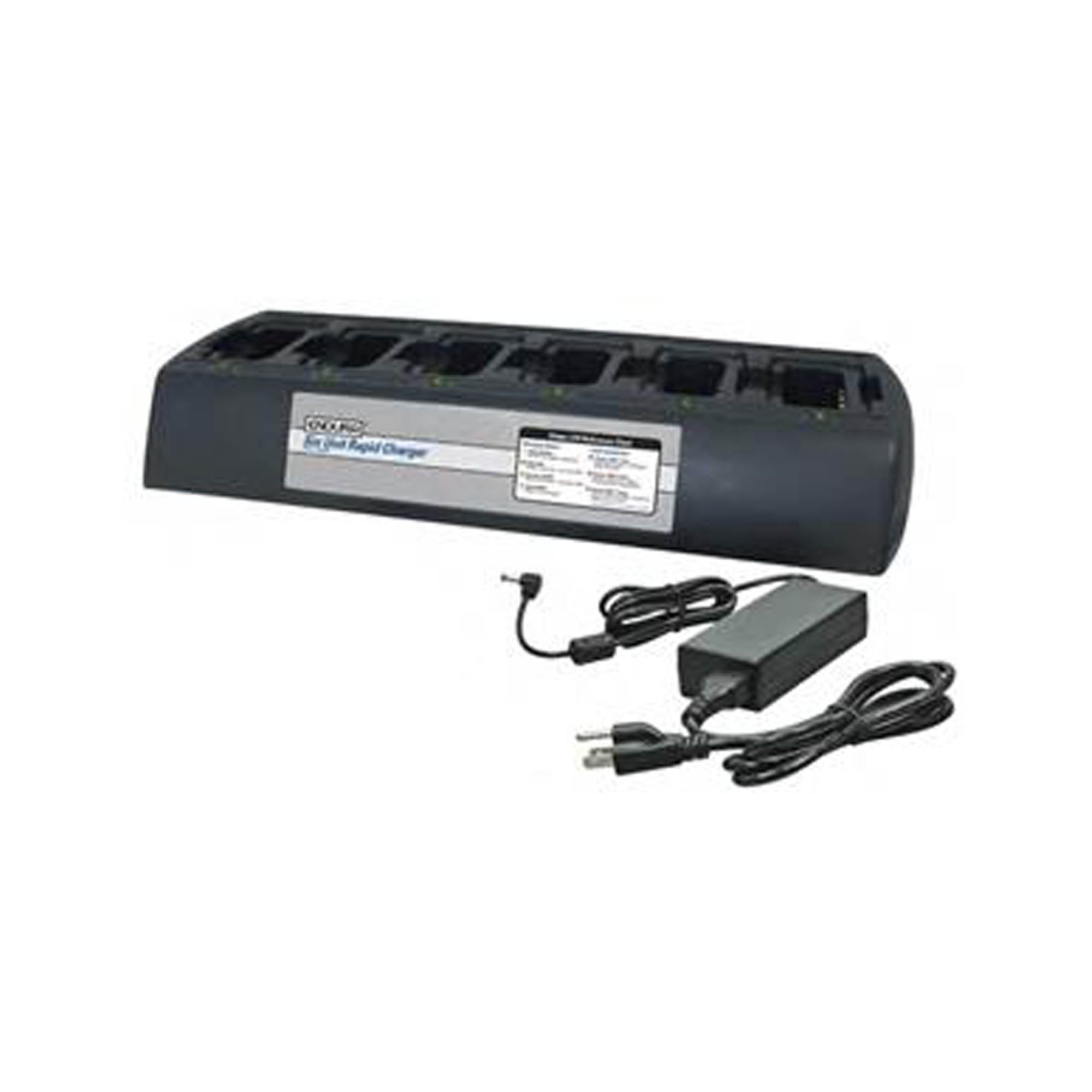 EC6M MT3 CP200 Two-Way Radio Tri-Chemistry Smart Charger - Fast Charging for NiMH, NiCd & Li-Ion Batteries - Perfect for Business, Security & Outdoor Communication