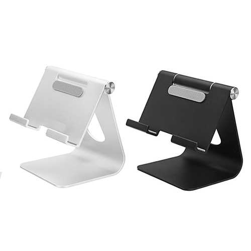 Adjustable Tablet Stand Holder for 8 Inch iPad & Android Tablets - Perfect for Desk, Kitchen, Bedroom & Office Use