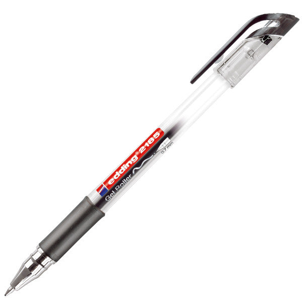 edding 2185 Gel Roller Pen - Smooth Writing Gel Ink Pens for Office, School & Art - Premium 0.5mm Fine Point Gel Pens for Note Taking, Journaling & Creative Projects