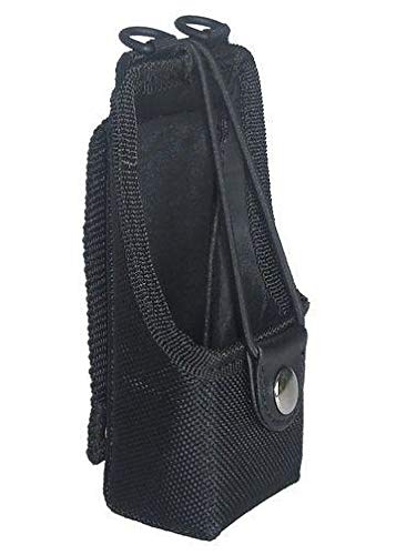 Durable Nylon Carry Case for EX4066 Two-Way Radio with Fixed Belt Loop - Protective Holster for Walkie Talkie, Perfect for Construction, Security & Outdoor Activities