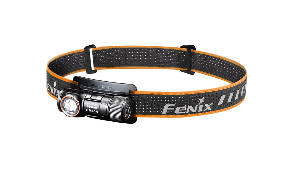 Fenix HM50R V2.0 Rechargeable LED Headlamp - 700 Lumens Bright Light, IP68 Waterproof, Lightweight Headlight for Camping, Hiking, Running & Outdoor Adventures